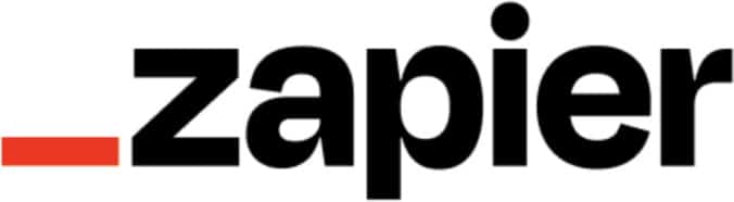 Logo de Zapier pour envoyer des SMS