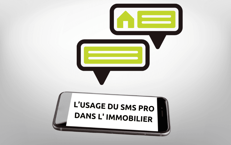 Usage du SMS pro dans l'immobilier