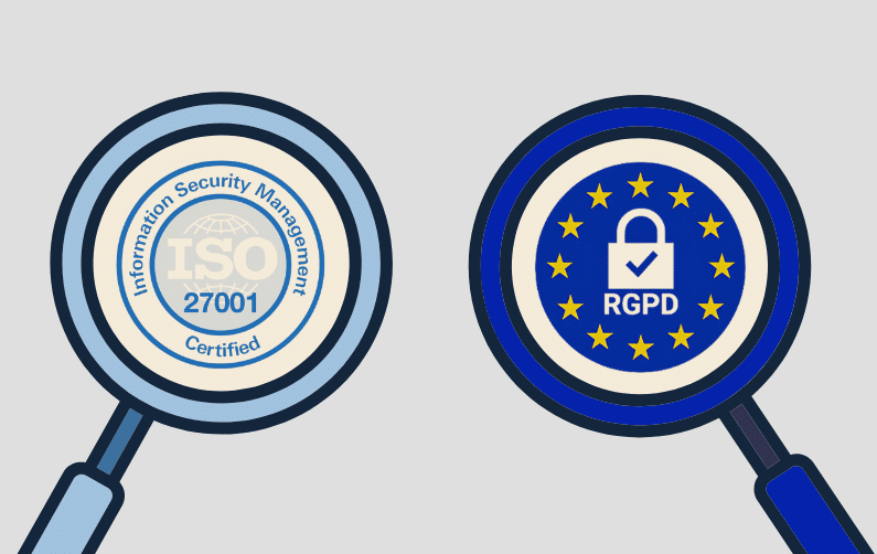 ISO 27001 vs RGPD : quelles différences pour la sécurité de vos campagnes SMS ?